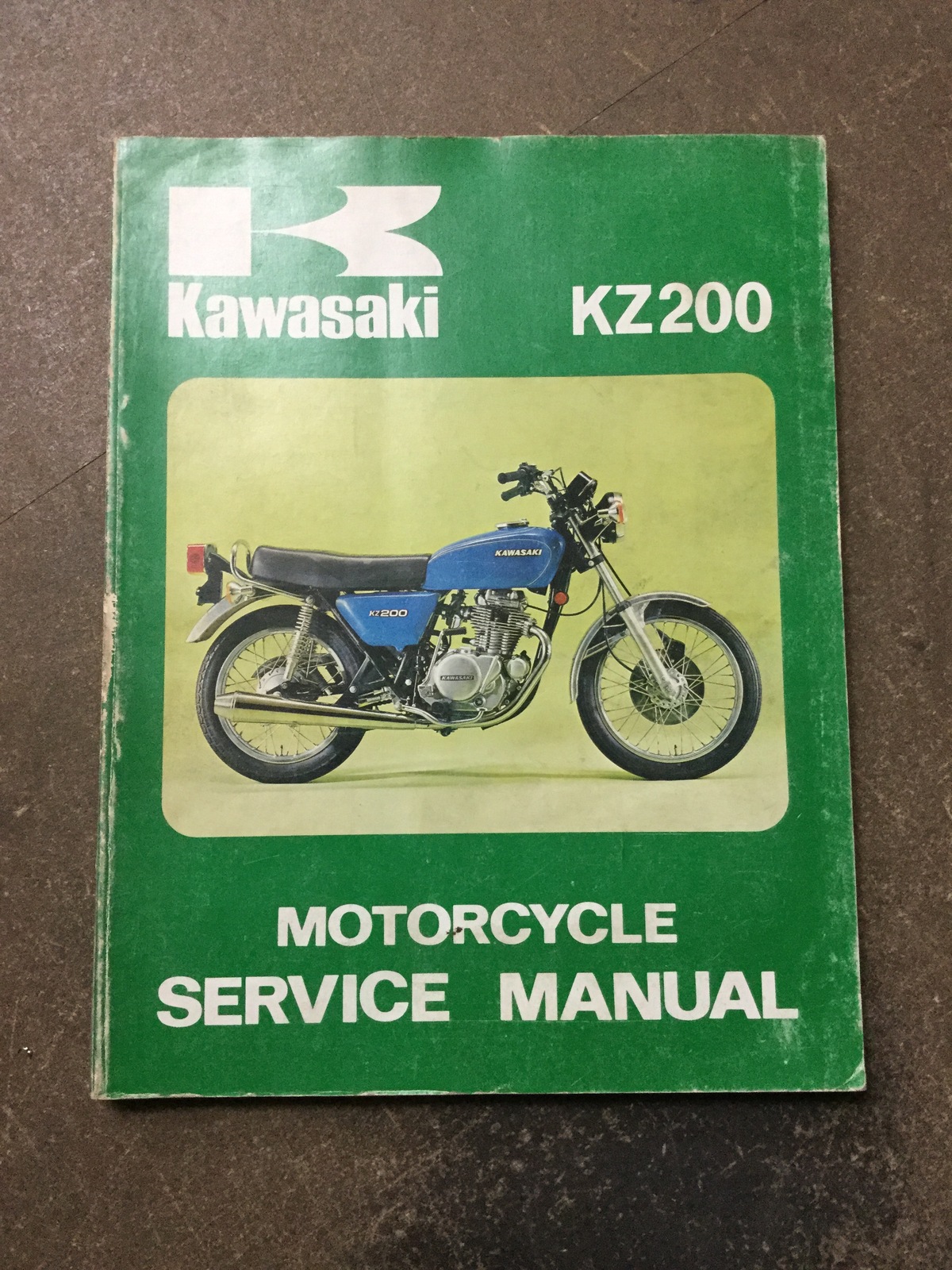 Service Manual Kawasaki KZ200