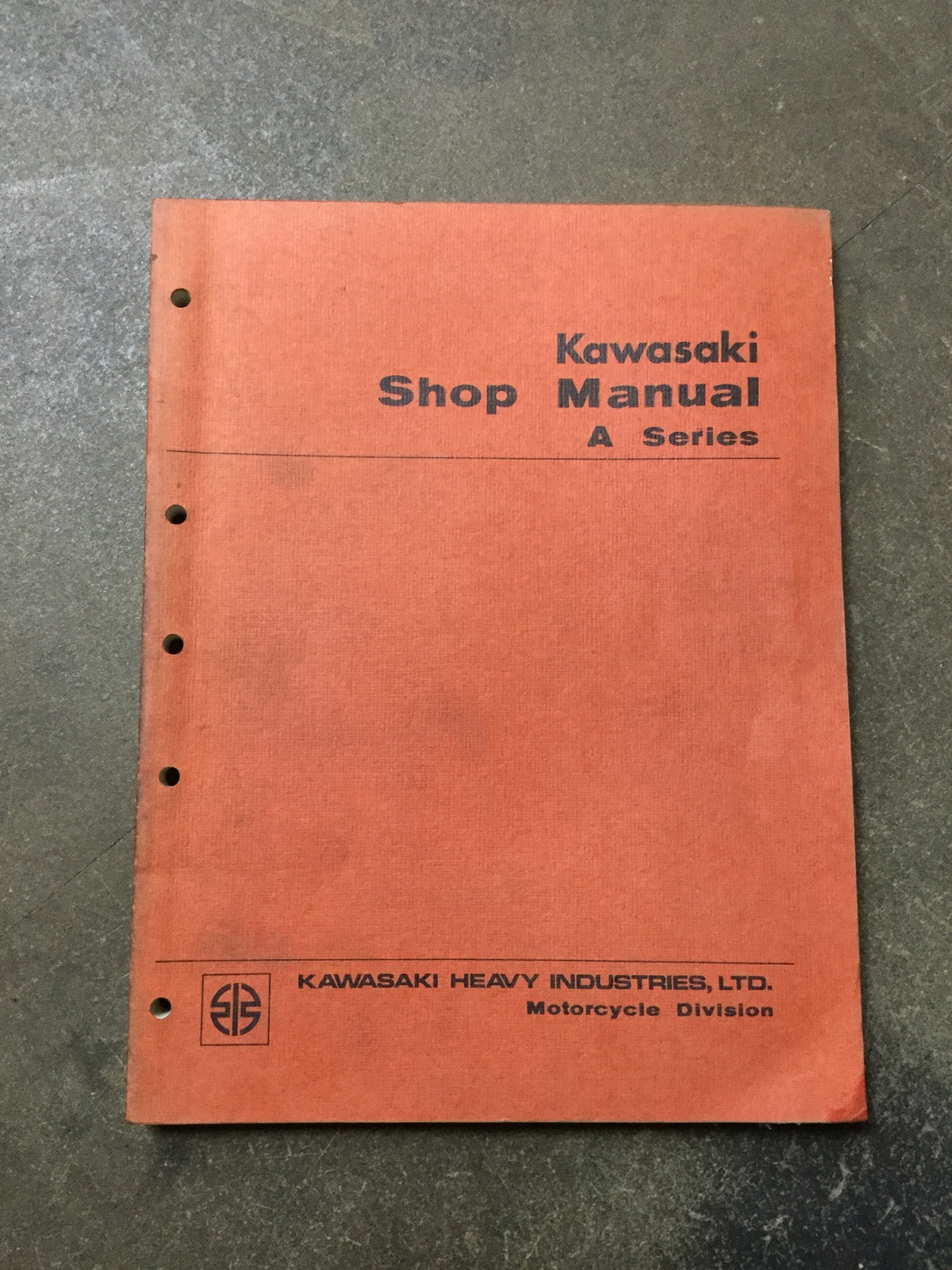 Service Manual Kawasaki A Series Vintage   293636 