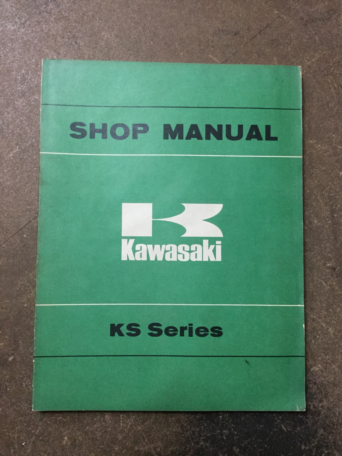 Service Manual Kawasaki KS Series Vintage