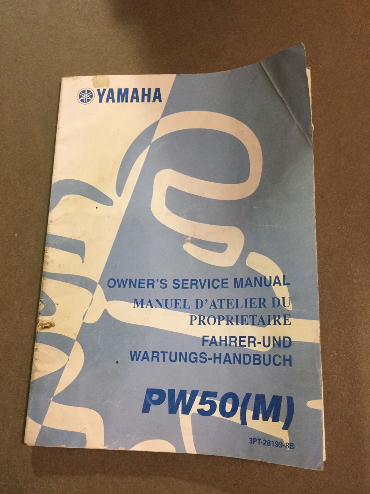 Owners Manual Yamaha PW50