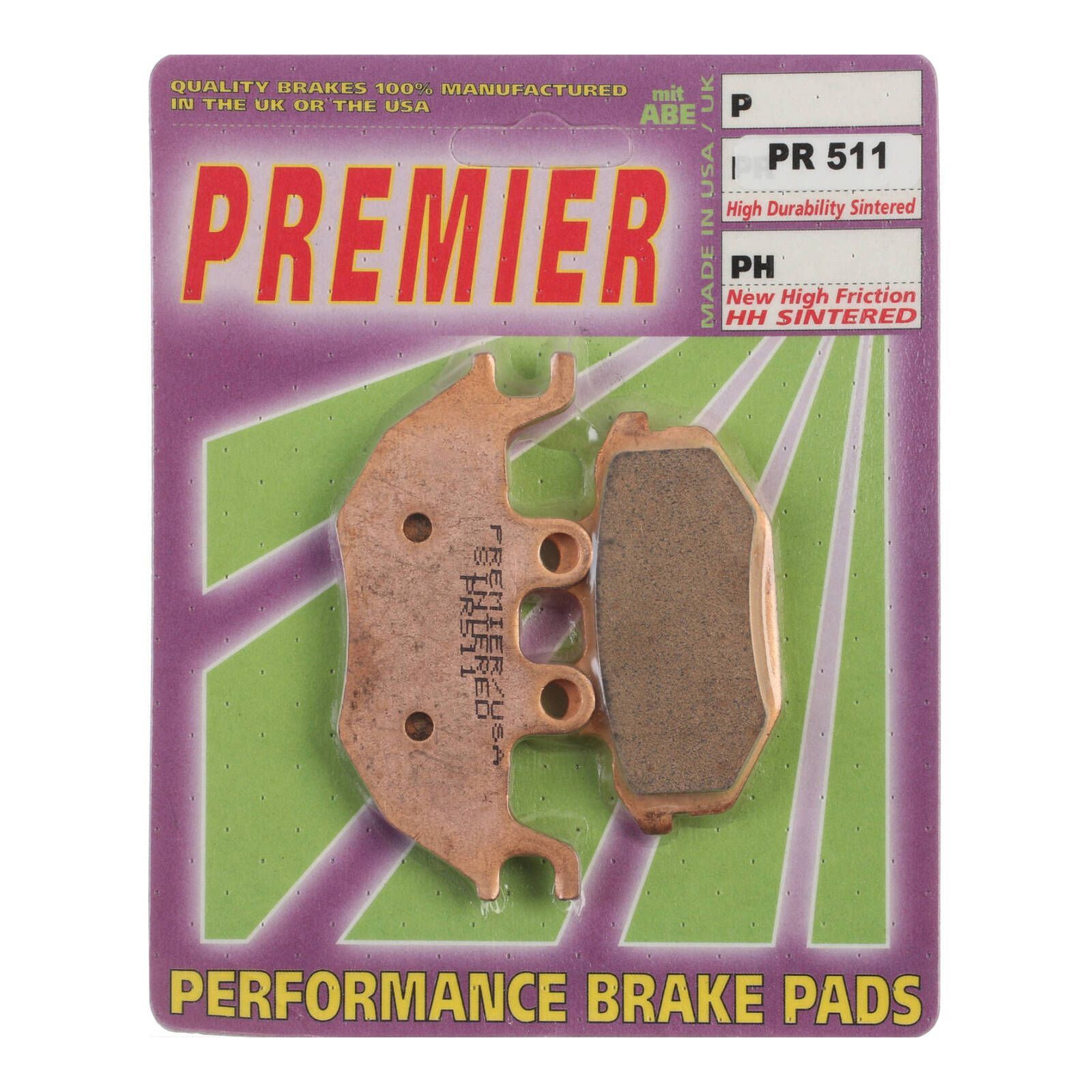 Premier Brake Pads - Pr Off-road Sintered