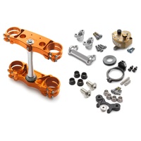 Factory Triple Clamp Orange With Scotts Steering Damper KTM EXC / EXC-F / XC-W / TPI  #00010000296