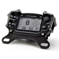 TRAIL TECH VAPOR DIGITAL GAUGE TOP MOUNT PROTECTOR BLACK