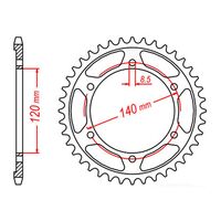 MTX 846 Steel Rear Sprocket #520 (38T)