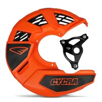 CYCRA DISC COVER & MOUNT ORANGE SX SXF 04-14 EXC EXCF 04-15