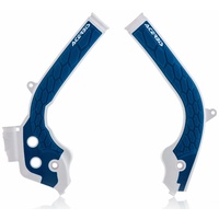 ACERBIS X-GRIP FRAME GUARDS SX/F EXC/F FC TC TE FE WH/BLUE