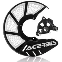 ACERBIS X-BRAKE 2.0 DISC COVER & BLK MOUNT BLACK WHITE YAMAHA YZF 14-25