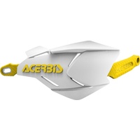 ACERBIS HANDGUARDS X-FACTORY WHITE YELLOW