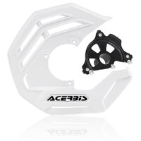 ACERBIS X-FUTURE DISC COVER BLK KIT WHITE YAMAHA YZF 14-25