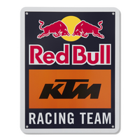 RED BULL KTM RACING TEAM METAL SIGN