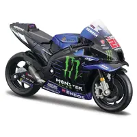 Maisto Motorcycles 1:18 Moto GP 2022 Yamaha Factory Racing Quartararo & Morbidelli