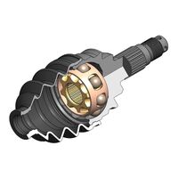 ATV CV/AXLE COMPLETE 8 BALL