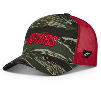 Allstars Camo/Red Curvebill Snap Back