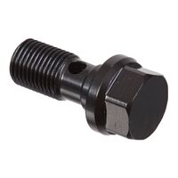 WHITES BRAKE - 10mm BANJO BOLT - BLK 10x1.0