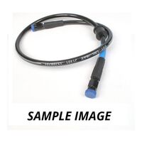 Whites Premade Brake Line - 1100mm - (Dark Smoke)