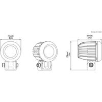 Denali D2 LED Light Kit - DataDim Technology - Pair