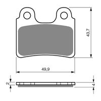 GOLDfren Brake Pads - K5 Off-Road Racing