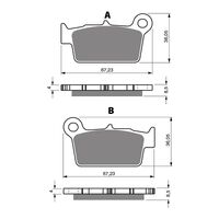 GOLDfren Brake Pads - K5 Off-Road Racing