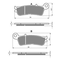 GOLDfren Brake Pads - K5 Off-Road Racing