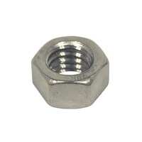 1/4'' UNC Hex Nuts Stainless 304-Grade Pk of 10