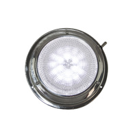 LED Dome Light Stainless Steel White Light 140mm