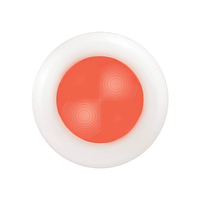 LED Cabin Courtesy Light Round 12v Red