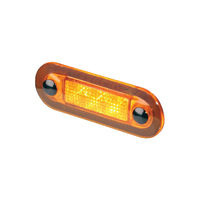 LED Cabin Courtesy Light Oval 12v Yellow