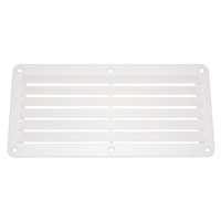 Vent -Plastic 260x125 White