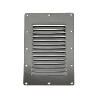 Vent 14 Louvre 316 Grade Stainless Steel 127x227mm