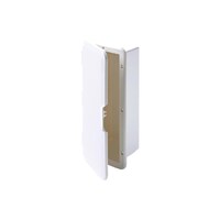 Storage Case White Plastic with Door 370x120x100mm