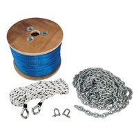 Viper Pro HI SPEC 3000 Rope and Chain Kit 165m