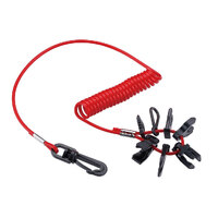 Boat Kill Switch Lanyard with 10 Key Types 