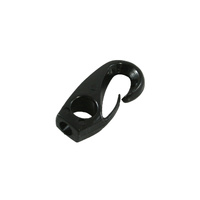 Shockcord Hooks Nylon 5-6mm Black