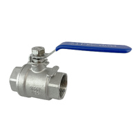 Ball Valve 316 Stainless Steel 19mm (3/4'') BSP