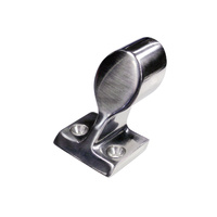 Rail End Fitting Stainless Steel 60deg 22mm