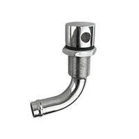 Fuel Tank Breather Vent Stainless Steel 90deg 19mm Hose