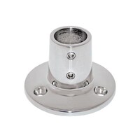 Rail Fitting Round Base S/S 90deg suit 25mm O.D Tube