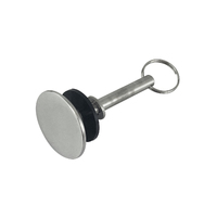 Flush Hatch Cover Pull Stainless Steel 56mm