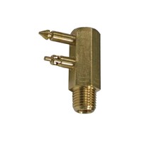 OMC Male Brass Fuel Fitting 1/4-inch NPT Thread