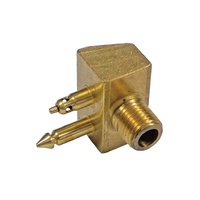 OMC Male Brass Fuel Fitting LP 1/4-inch NPT Thread