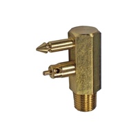 Yamaha Male Brass Tank Fitting 1/4-inch NPT Thread