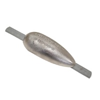 Teardrop Zinc Anode ZTS5 0.7kg Alloy Strap