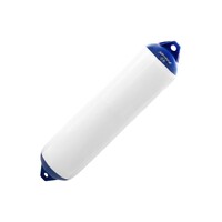 Boat Fender F4 White/Blue 1030x215mm