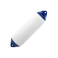 Boat Fender F6 White/Blue 1065x280mm