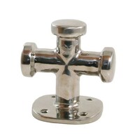 Cross Bollard 3-inch - Stainless Steel