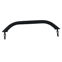 Hand Rail Stud Mount Black Stainless Steel 305mm