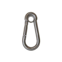 Snap Hook W/Eye S/S 50mm