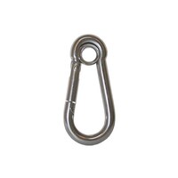 Snap Hook W/Eye S/S 60mm