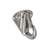 Snap Hook Bulkhead Mount Stainless Steel 41mm