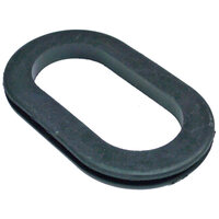 Trim Ring Black Oval Thru Hull 65mm ID